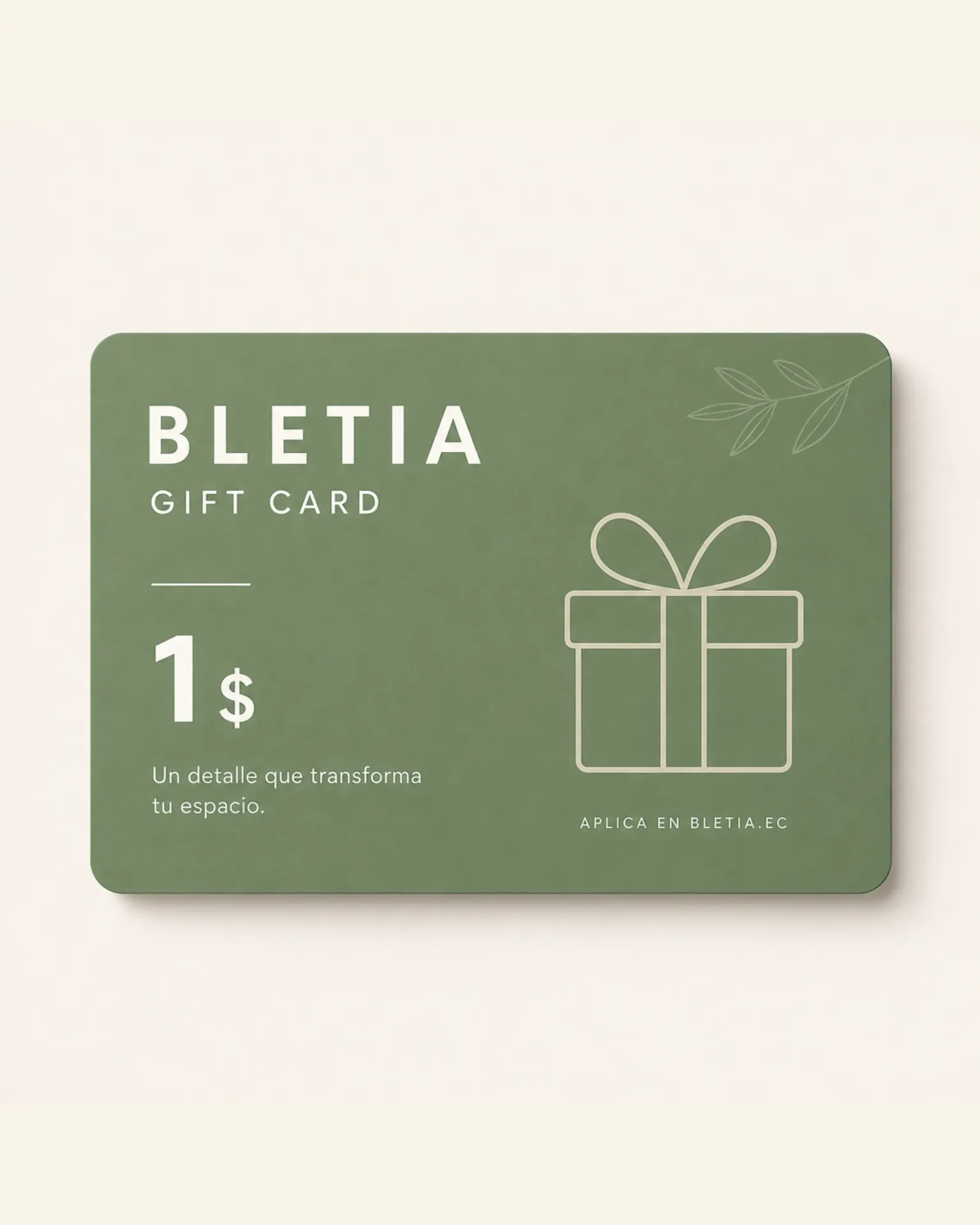 GiftCard Bletia